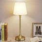 Rechargeable Cordless Table Lamp: 3000k Stepless Dimming, 1 Pack Brass 4000mAh Battery Operated Wireless Touch Lamp for Dining Table, Counter, Living Room, Bedroom - PuriLite