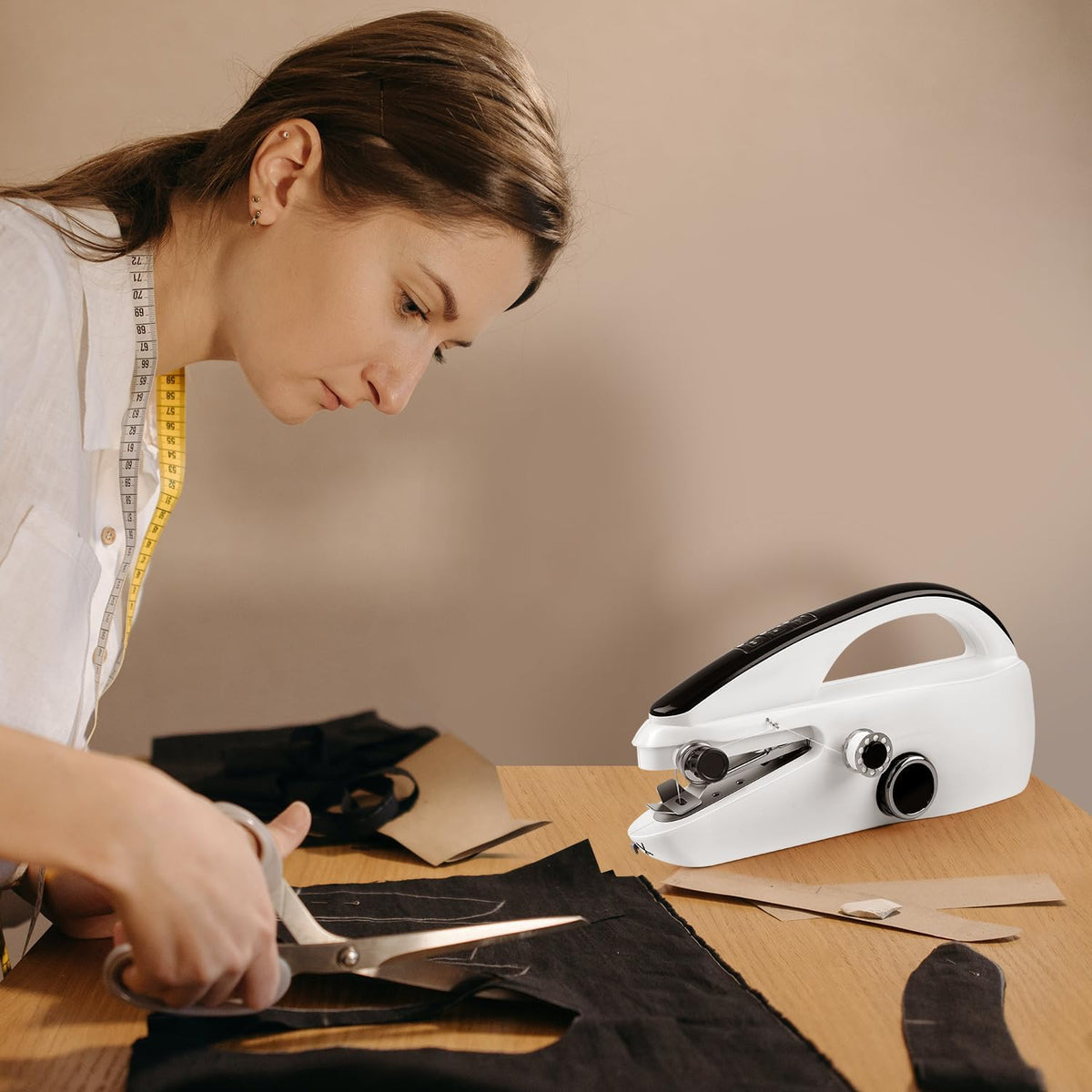 Handheld Sewing Machine, Dual Speed Hand Held Sewing Machine, Sewing Mini Portable Machine for Beginners, Adults, DIY, Home, Travel-G3 - PuriLite