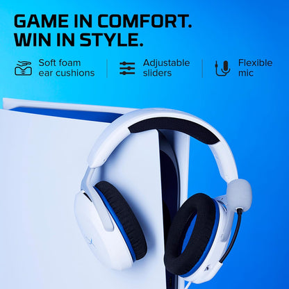 HyperX Cloud Stinger 2 Core – PC Gaming Headset, Lightweight Over-Ear Headset with mic, Swivel-to-Mute mic Function, DTS Headphone:X Spatial Audio, 40mm Drivers,Black - PuriLite
