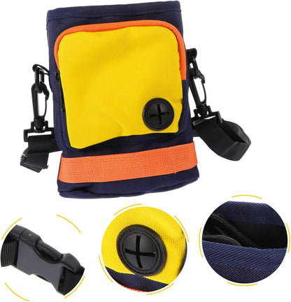 Dog Treat Pouch with Adjustable Waist Strap Lightweight and Durable Pet Training Bag for Treats and - PuriLite