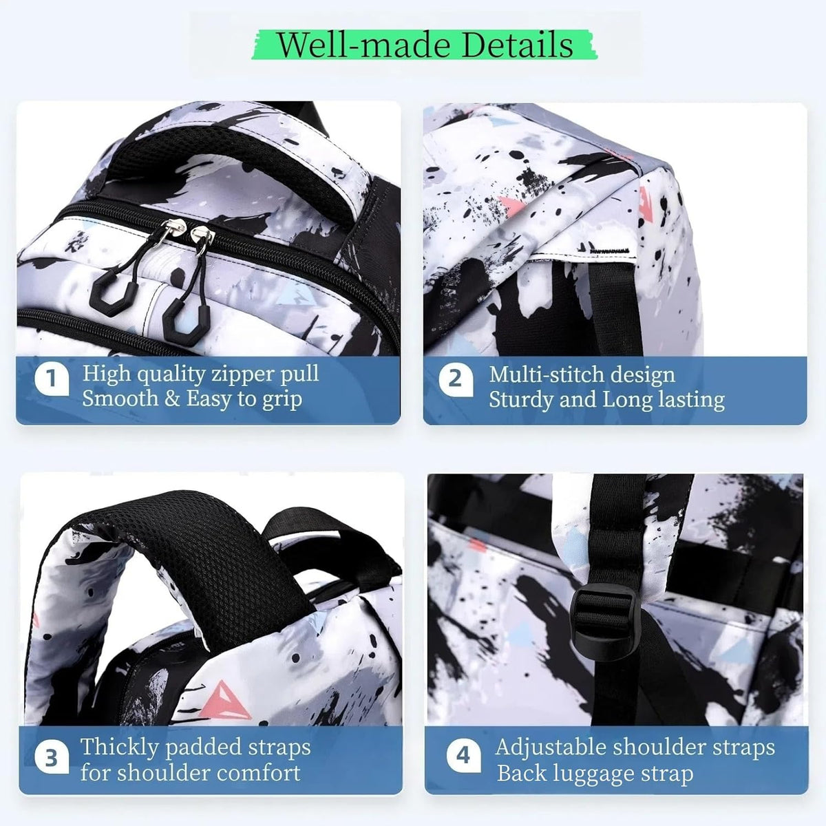 Backpack for Girls Kids Backpack Elementary School Backpack Boys Bookbag Schoolbag for Teen Boys - PuriLite