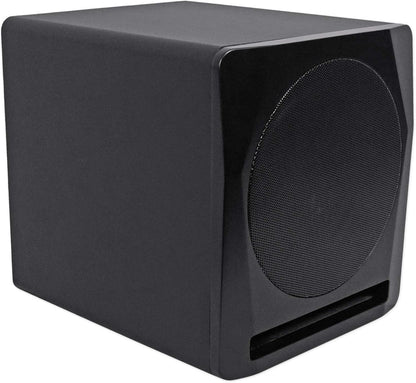 Rockville APM10B 10-Inch 400 Watt Powered/Active Studio Subwoofer Pro Reference Sub - PuriLite