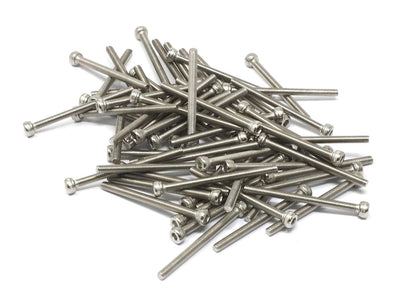 iexcell 25 Pcs M6 x 20mm Thread Pitch 1 mm Stainless Steel 304 Hex Socket Head Cap Screws Bolts Kit - PuriLite