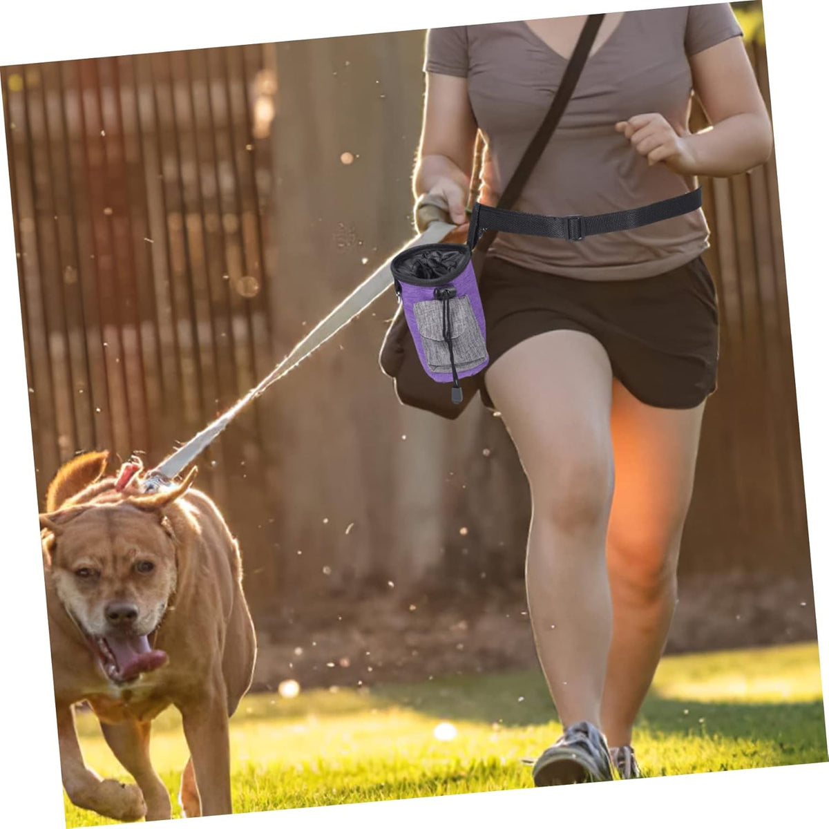 Kisangel Convenient Dog Treat Bag Portable Training Pouch for Dog Snacks Outdoor Walking Accessory - PuriLite