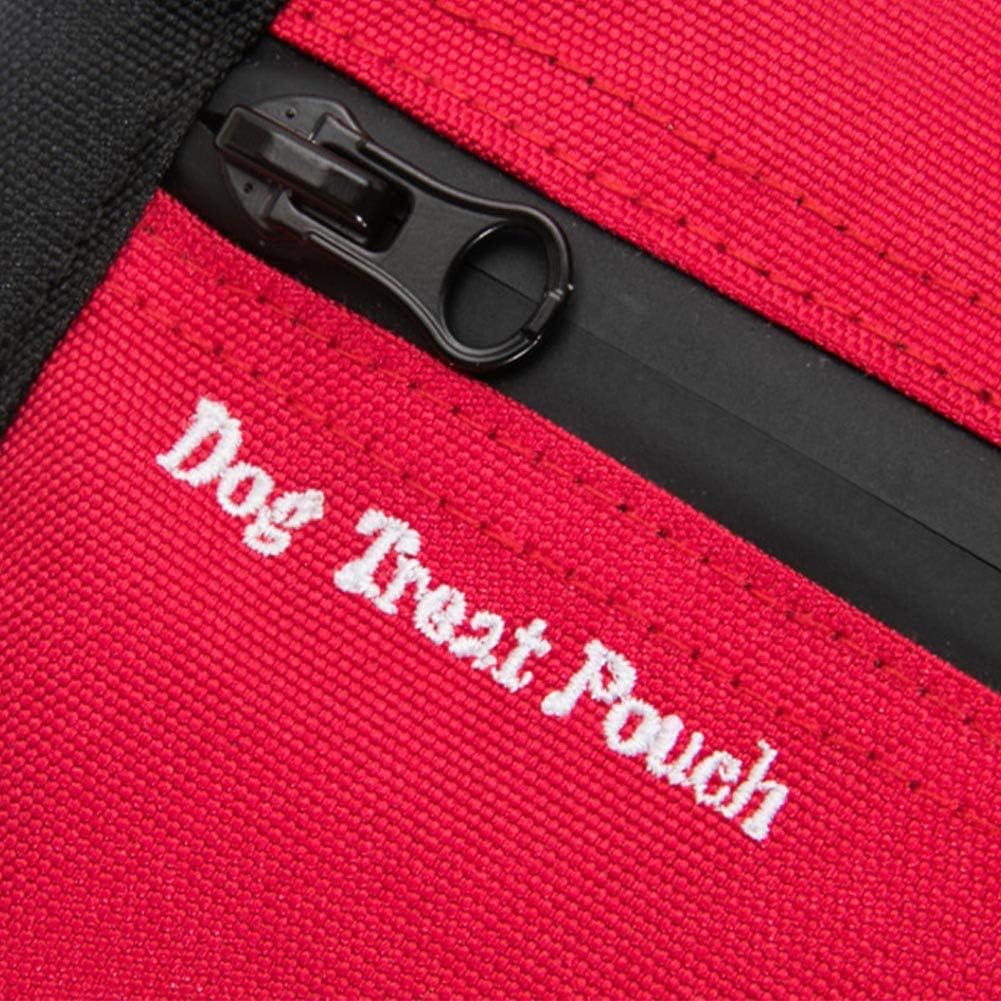 eBasics Dog Treat Pouch for Training Doggie Puppy Snack Reward Pouch Bait Bag Pet Treat Carrier Holder with Clip Waist Belt Magnetic Opening - PuriLite