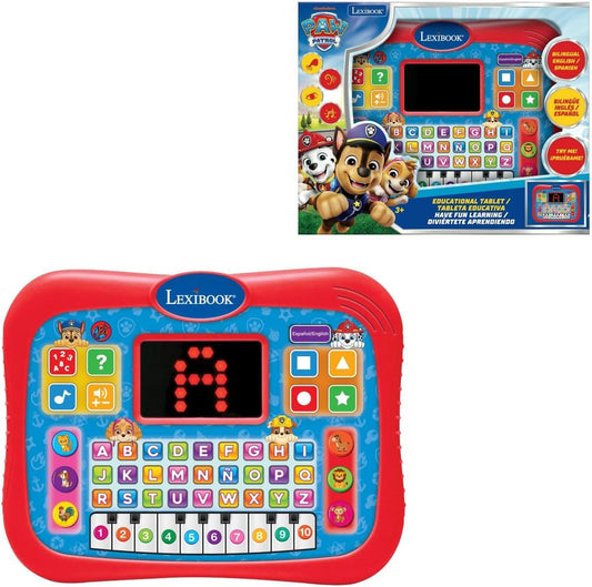 Bilingual Talking Learning Tablet for Kids – Interactive Educational Toy with Touch Keys, 5 Learning Modes, Numbers, Letters, Music & Quiz - PuriLite