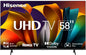 Hisense 58R63N-58 inch 4K UHD HDR LED Roku Smart TV-2024 - PuriLite