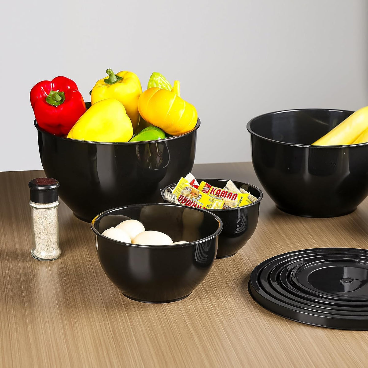 Purilite Select Plastic Mixing Bowl Set - PuriLite