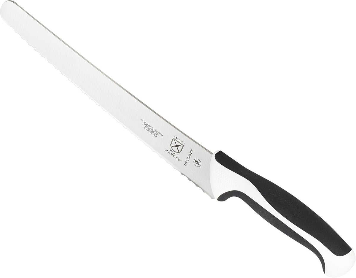 Mercer Culinary M23860 Millennia Black Handle, 8.5-Inch Narrow, Fillet Knife - PuriLite