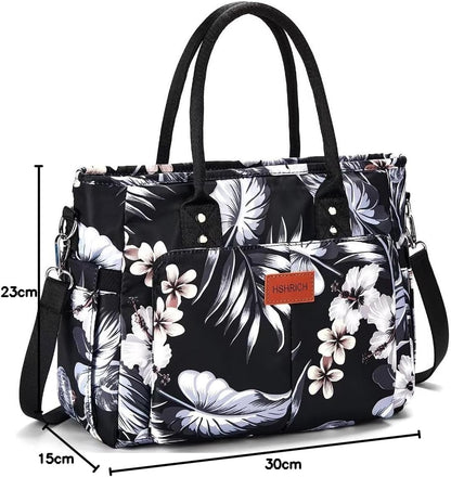 Lunch Bag for Women, Insulated Lunch Box for Work, Large Leakproof Cooler Purse with Side Pockets & Removable Shoulder Strap Women's Lunch Tote Bag for Picnic Work Beach Cute Lunch Bags (Heart) - PuriLite