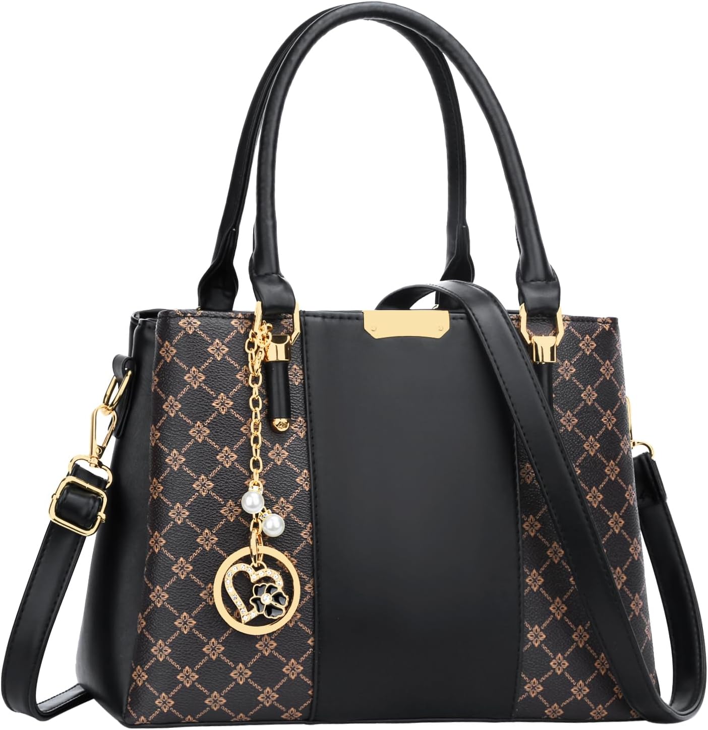 KKXIU Trendy Tote Bag for Women Lightweight Oxford Big Capacity Shoulder Purses and Handbags - PuriLite