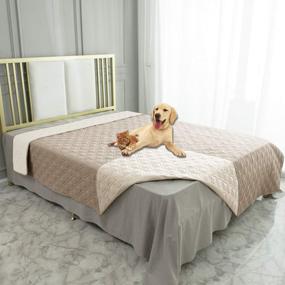 Ameritex Waterproof Dog Bed Cover Pet Blanket for Furniture Bed Couch Sofa Reversible - PuriLite