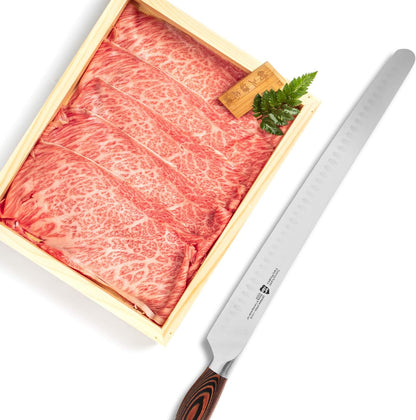TUO Boning Knife - Razor Sharp Fillet Knife - High Carbon German Stainless Steel Kitchen Cutlery - Pakkawood Handle - Luxurious Gift Box Included - 7 inch - Fiery Phoenix Series - PuriLite
