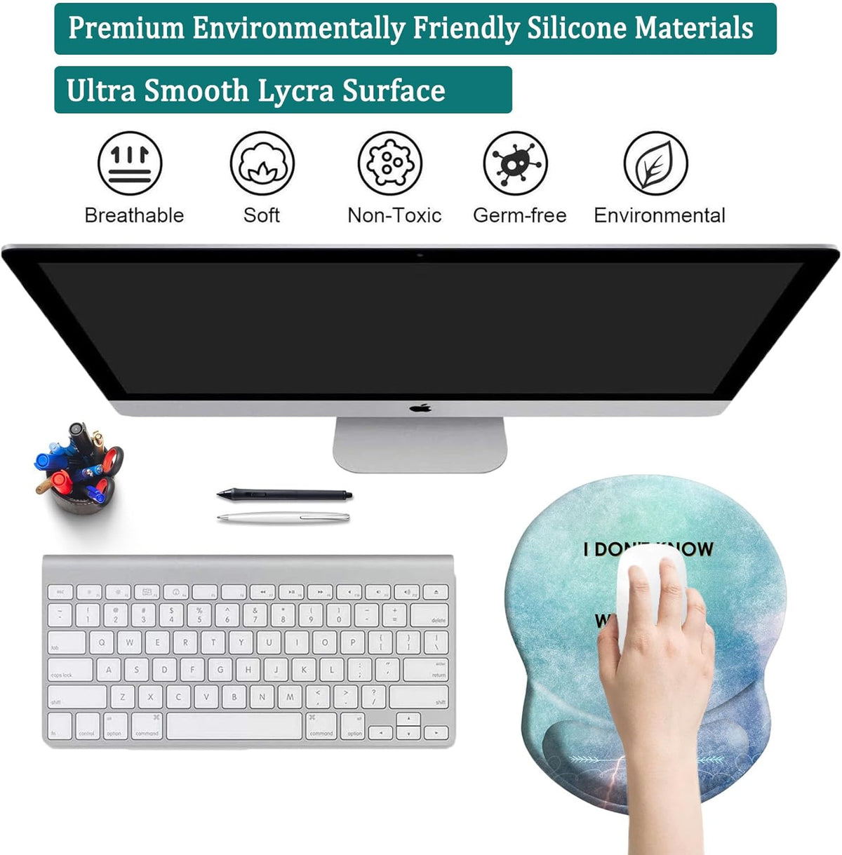 Purilite Select Ergonomic Mouse Pad - PuriLite
