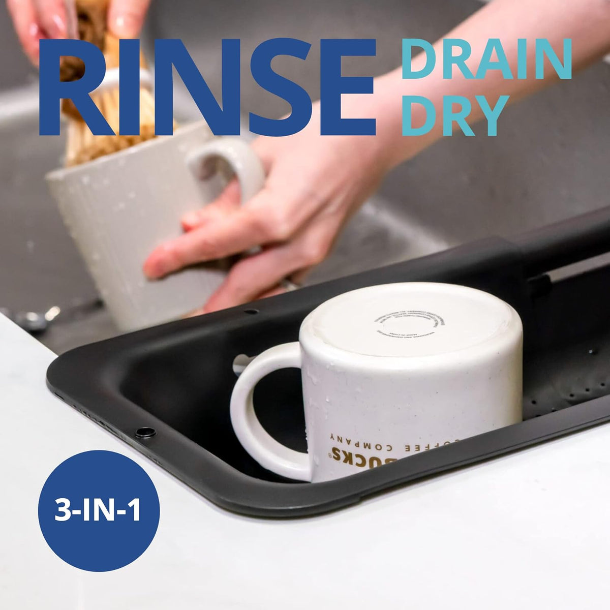 Purilite Select Expandable Sink Colander - PuriLite
