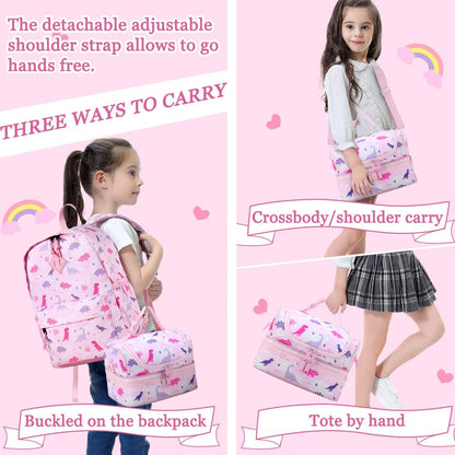VASCHY Lunch Box Bag Men, Insulated Two Compartments Bento Cooler Bags for Adults/Women/Kids for School,Daycare,Kindergarten,Picnic Black - PuriLite