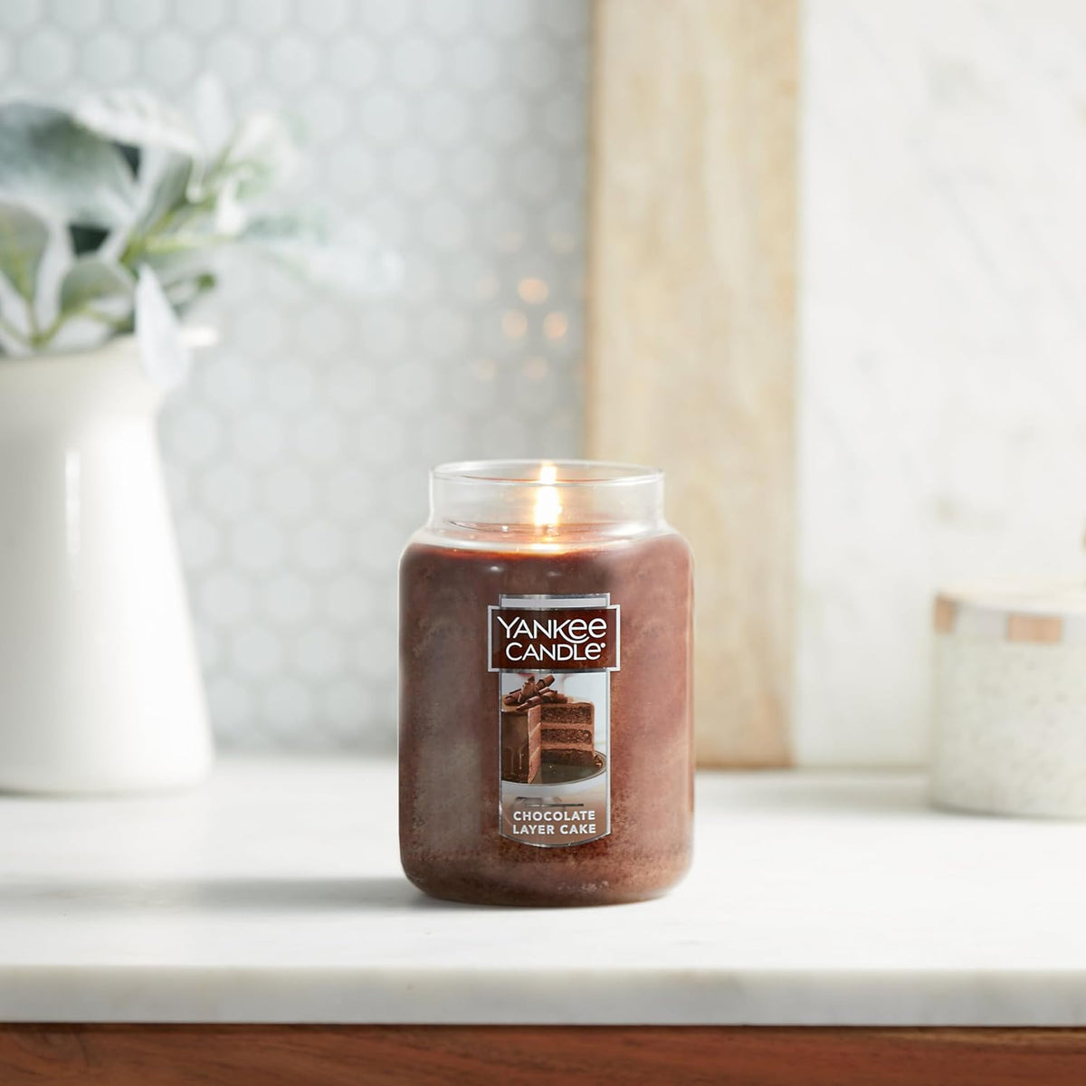 Yankee Candle Scented Candle, Sage & Citrus, Original Large Jar Candle, 110-150 Hours of Burn Time, 22 oz. - PuriLite