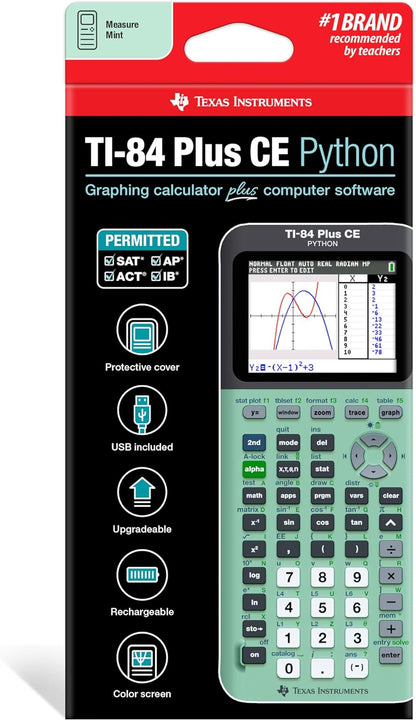 Texas Instruments TI-84 Plus CE Pink Graphing Calculator - PuriLite
