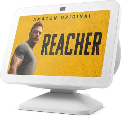 Echo Show 8 (3rd Gen) Adjustable Stand with USB-C Charging Port | Charcoal - PuriLite