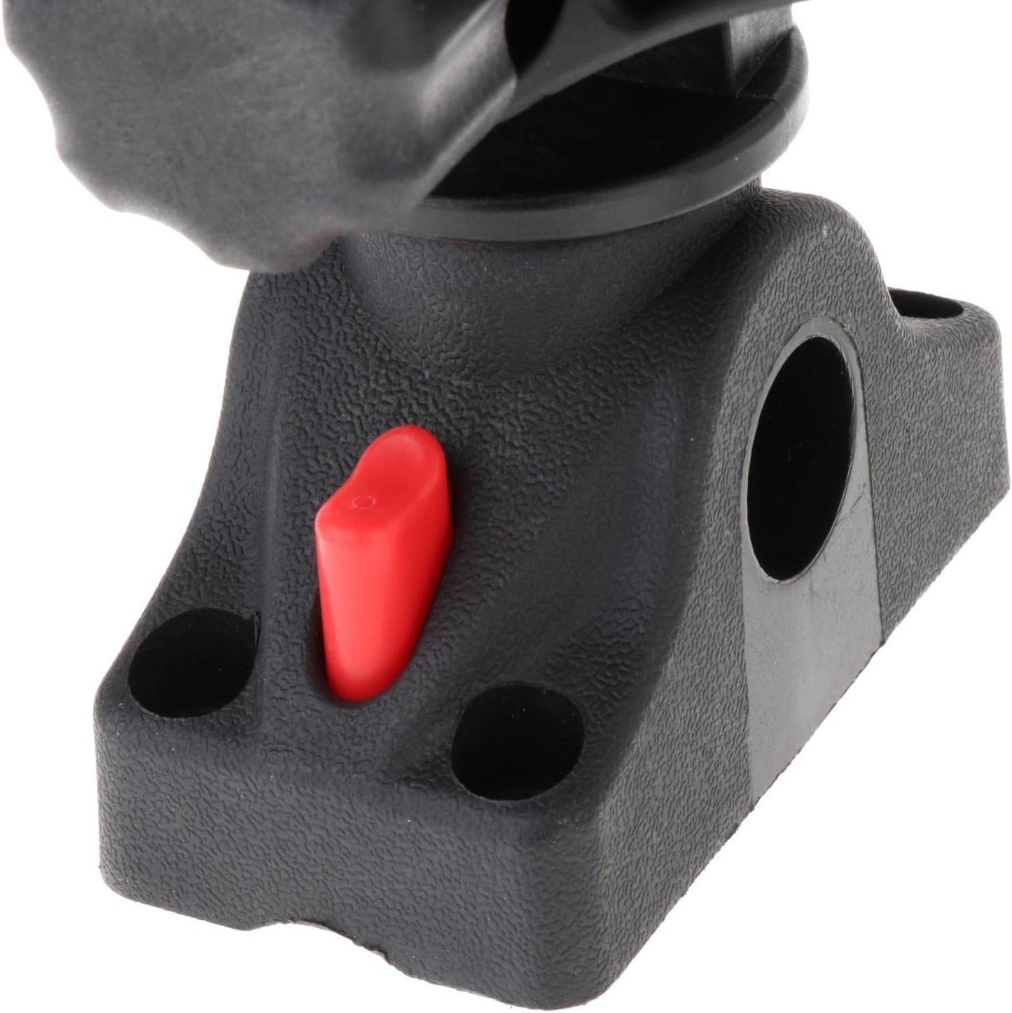 AMLESO Fish Finder Mount Bracket Transducer Mounting Arm Mounting Plate Marine Electronic Fish Finder Mount Ball Base for Kayak Yacht Accessories - PuriLite