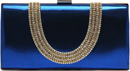 Ankoee Ladies Envelope Clutch Bag Evening Bag Bridal Wedding Bag Handbag Prom Clutches Handbag - PuriLite