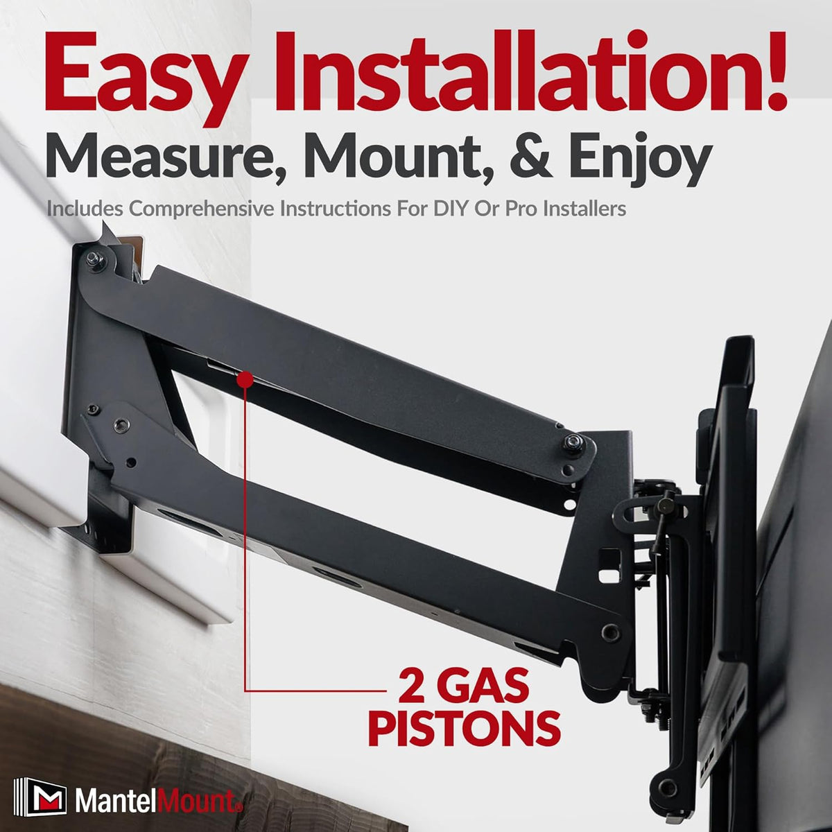 Purilite Select MM540 Pro Wall Mount TV Bracket - PuriLite