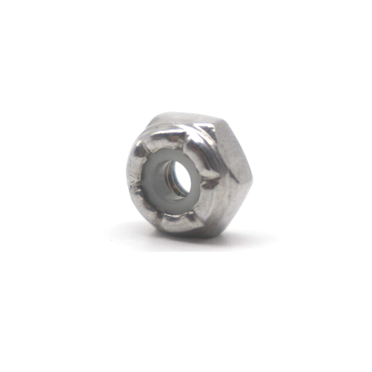 binifiMux 50pcs 1/4-20 Nylon Inserted Self Locking Nuts 304 Stainless Steel - PuriLite