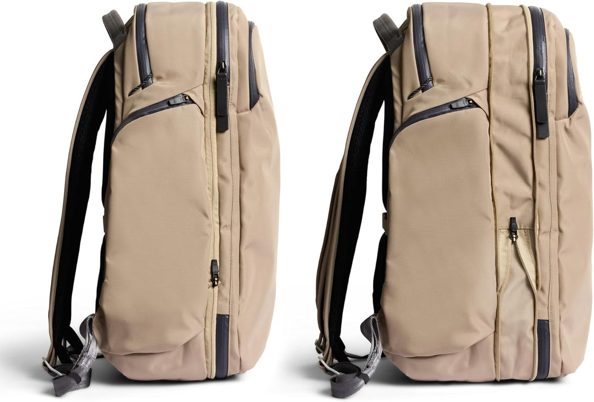 Bellroy Transit Travel Pack Pro (30–38 liter carry-on travel backpack, with laptop sleeve) - PuriLite