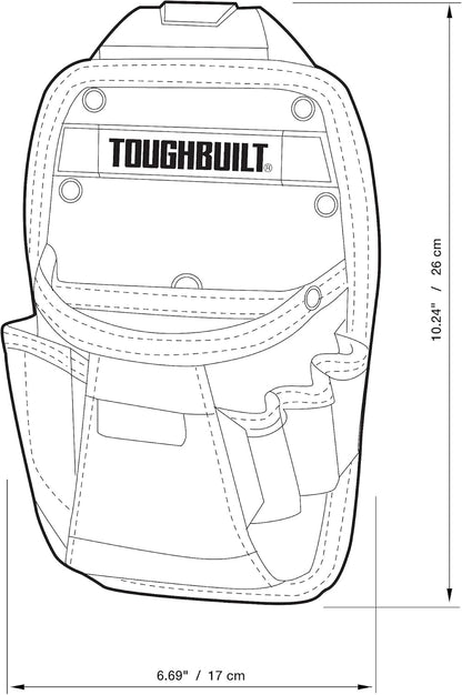 TOUGHBUILT TOU-CT-26 Universal Pouch/Knife Pocket - PuriLite