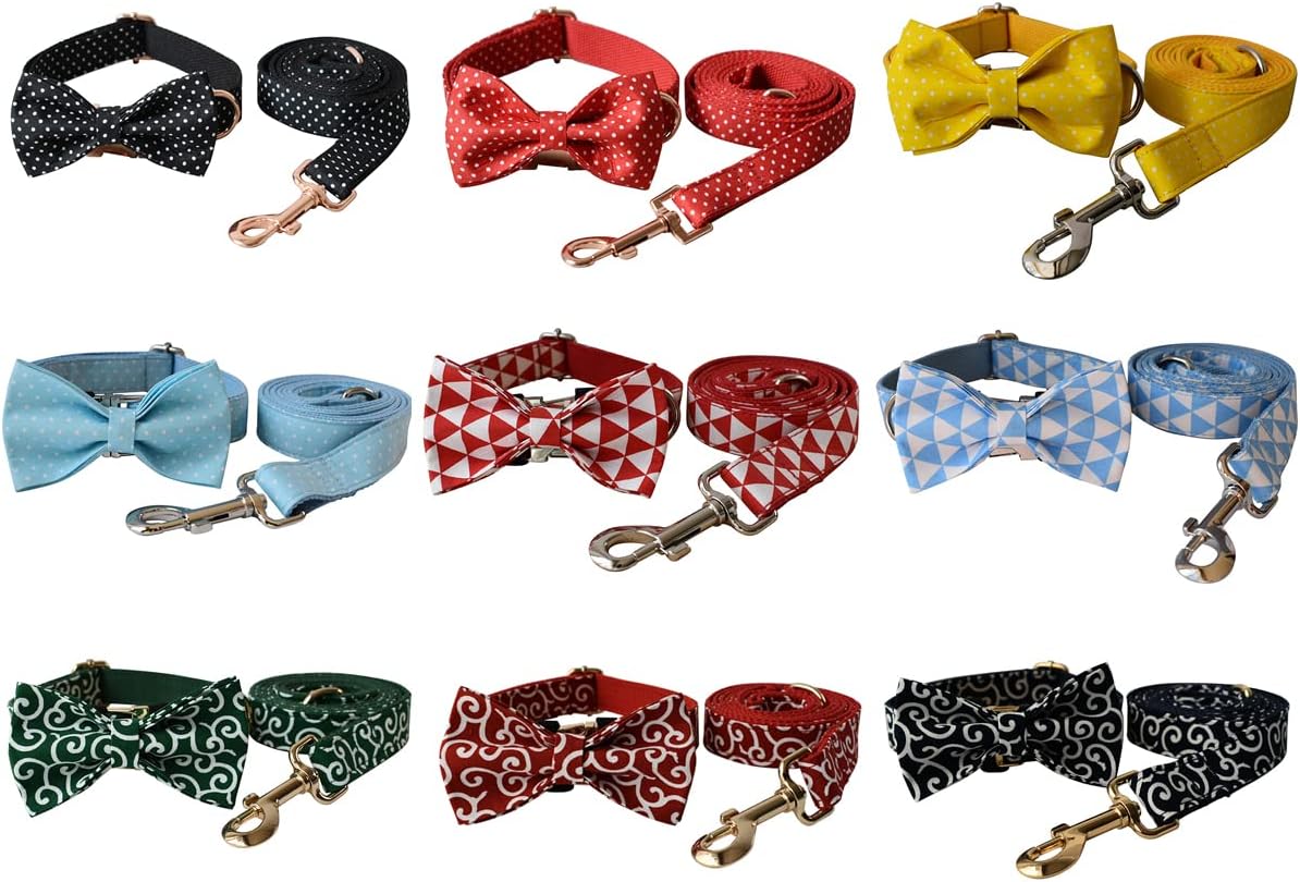 Custom Dog Collar with Metal Buckle - Pet Collars Personalized with Name and Phone Number (Plaid) - PuriLite