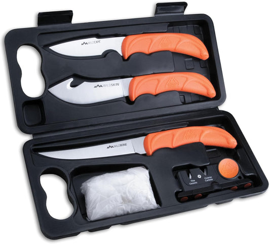 Outdoor Edge Cutlery Corp Wild-Lite Knife, Orange - PuriLite