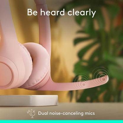 Logitech Zone 301 Wireless Bluetooth Headset with Noise-Canceling Microphone, Compatible with Windows, Mac, Chrome, Linux, iOS, iPadOS, Android – Graphite - PuriLite