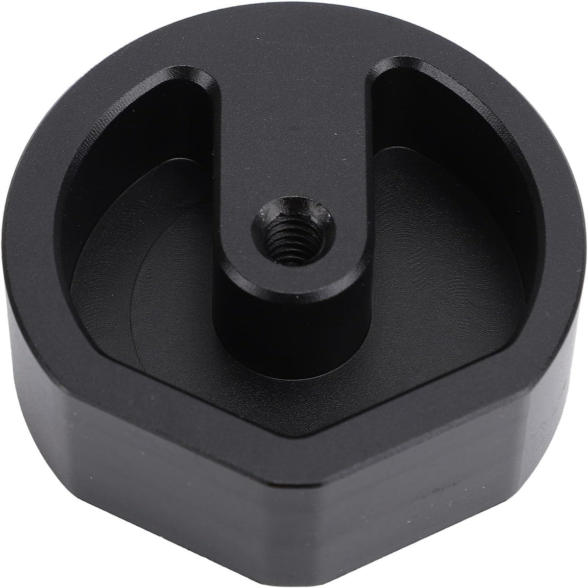 EVGATSAUTO Satellite Antennas Tiv Adapter Robust Aluminum Mount Ideal RV Trailer Exchange (Black) - PuriLite
