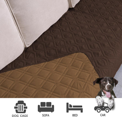 Ameritex Waterproof Dog Bed Cover Pet Blanket for Furniture Bed Couch Sofa Reversible - PuriLite