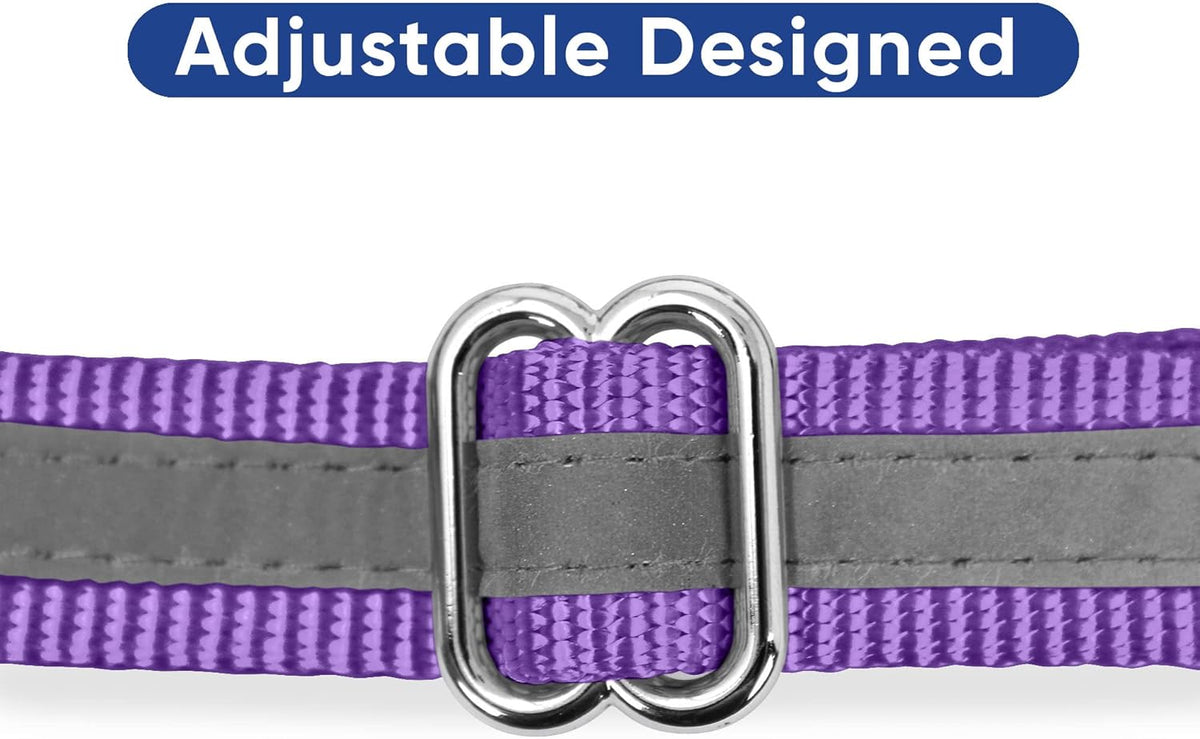 Pawtitas Chain Martingale Dog Collar Puppy Collar Reflective Dog Collar Training Dog Collar Behavioral Dog Chain Collar Collar Large Dog Collar Orange Dog Collar - PuriLite