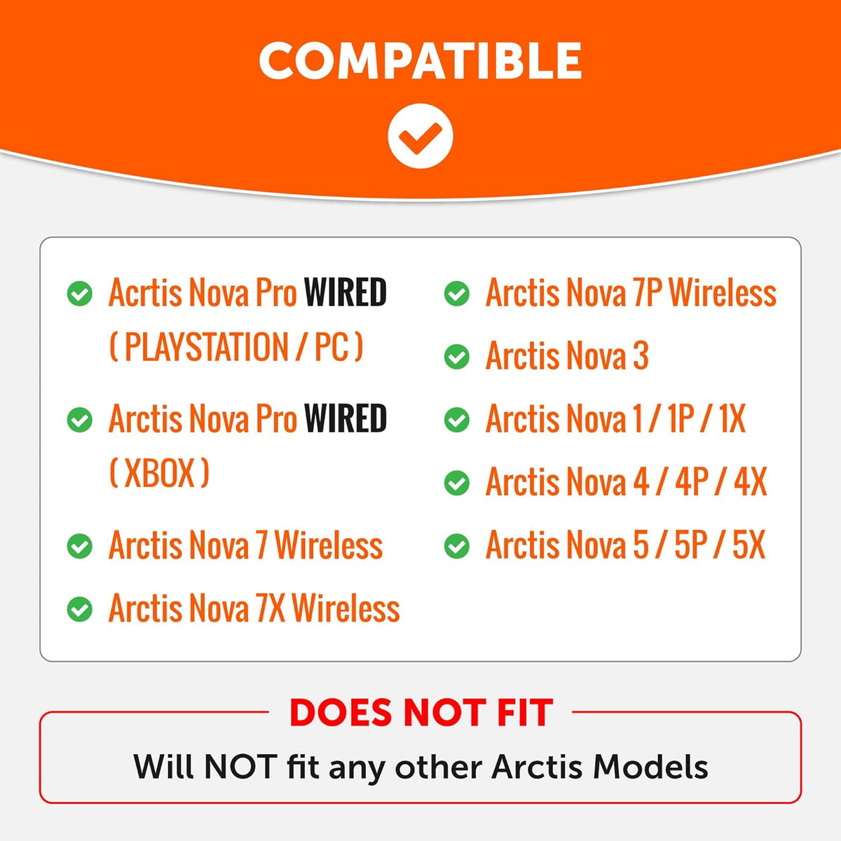 WC Freeze for Arctis Nova - Hybrid Fabric Cooling Gel Replacement Earpads for Arctis Nova Pro Wired, Nova 7, 5, 4, 3, 1 - Made by Wicked Cushions (Does Not Fit Nova Pro Wireless) | Black - PuriLite