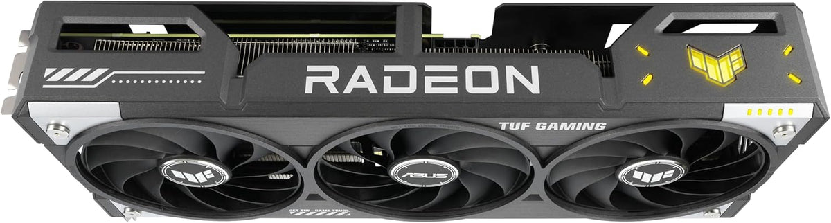 ASUS Prime Radeon™ RX 9060 XT 16GB GDDR6 OC Edition Graphics Card (PCIe 5.0, HDMI/DP 2.1, 2.5-Slot Design, axial-tech Fans, Dual Ball Fan Bearings, Dual BIOS, ASUS GPU Guard) - PuriLite