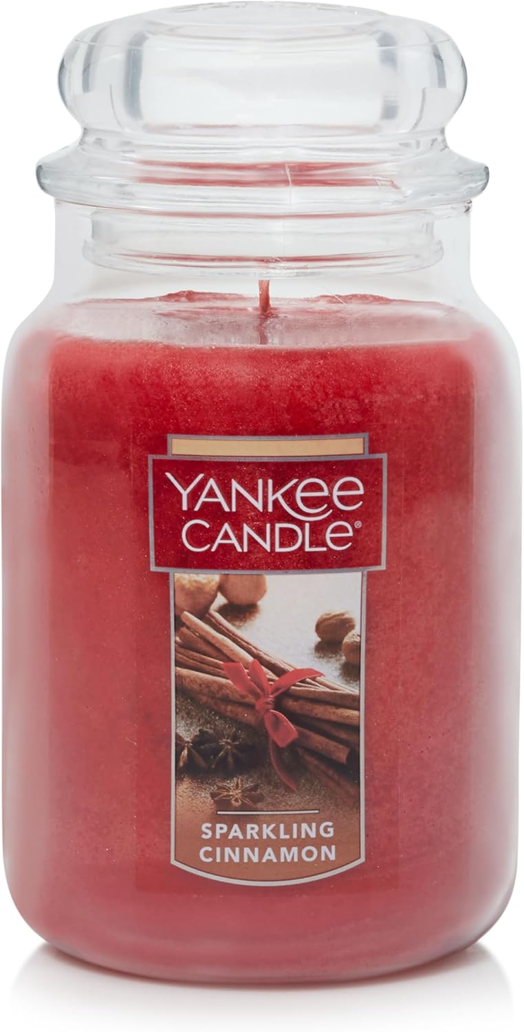 Yankee Candle Scented Candle, Sage & Citrus, Original Large Jar Candle, 110-150 Hours of Burn Time, 22 oz. - PuriLite