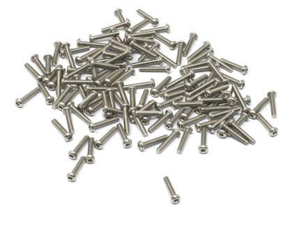 iexcell 50 Pcs M6 x 20mm Thread Pitch 1 mm Stainless Steel 304 Hex Socket Button Head Cap Screws Bolts Kit - PuriLite
