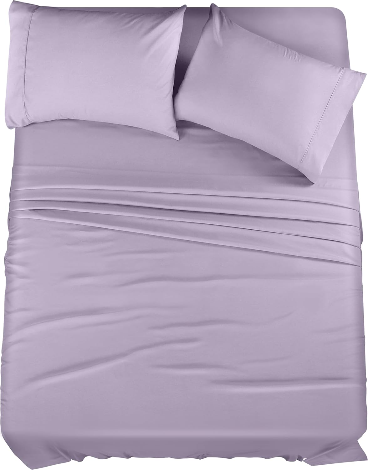 Utopia Bedding Queen Bed Sheet Set - 4 Piece Bedding - Soft Brushed Microfiber Fabric - Shrinkage & Fade Resistant - Easy Care (White) - PuriLite