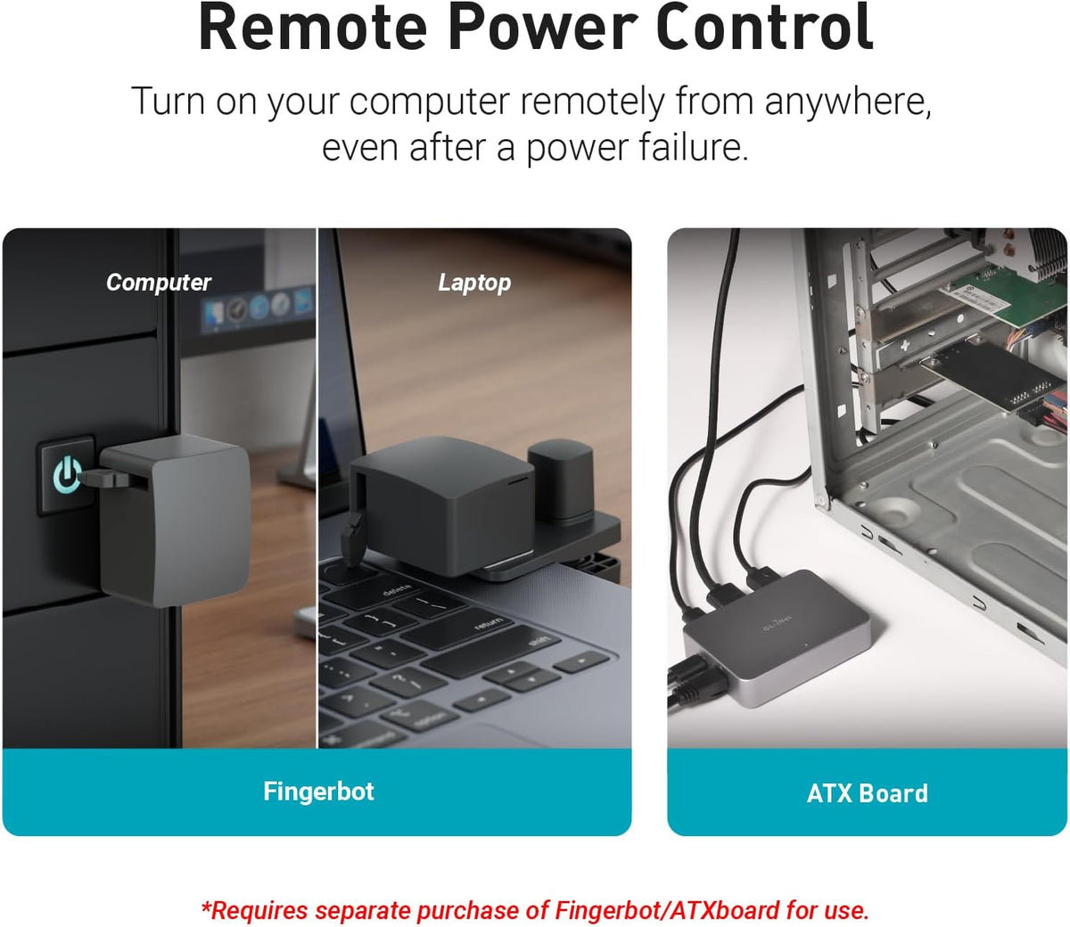 GL.iNet Comet (GL-RM1) Remote KVM Over Internet, 4K@30Hz Tailscale Support,Remote Keyboard, Video, Mouse, Install OS Via BIOS Control, Adapted KVM Switches for Home Offices,Data Center - PuriLite
