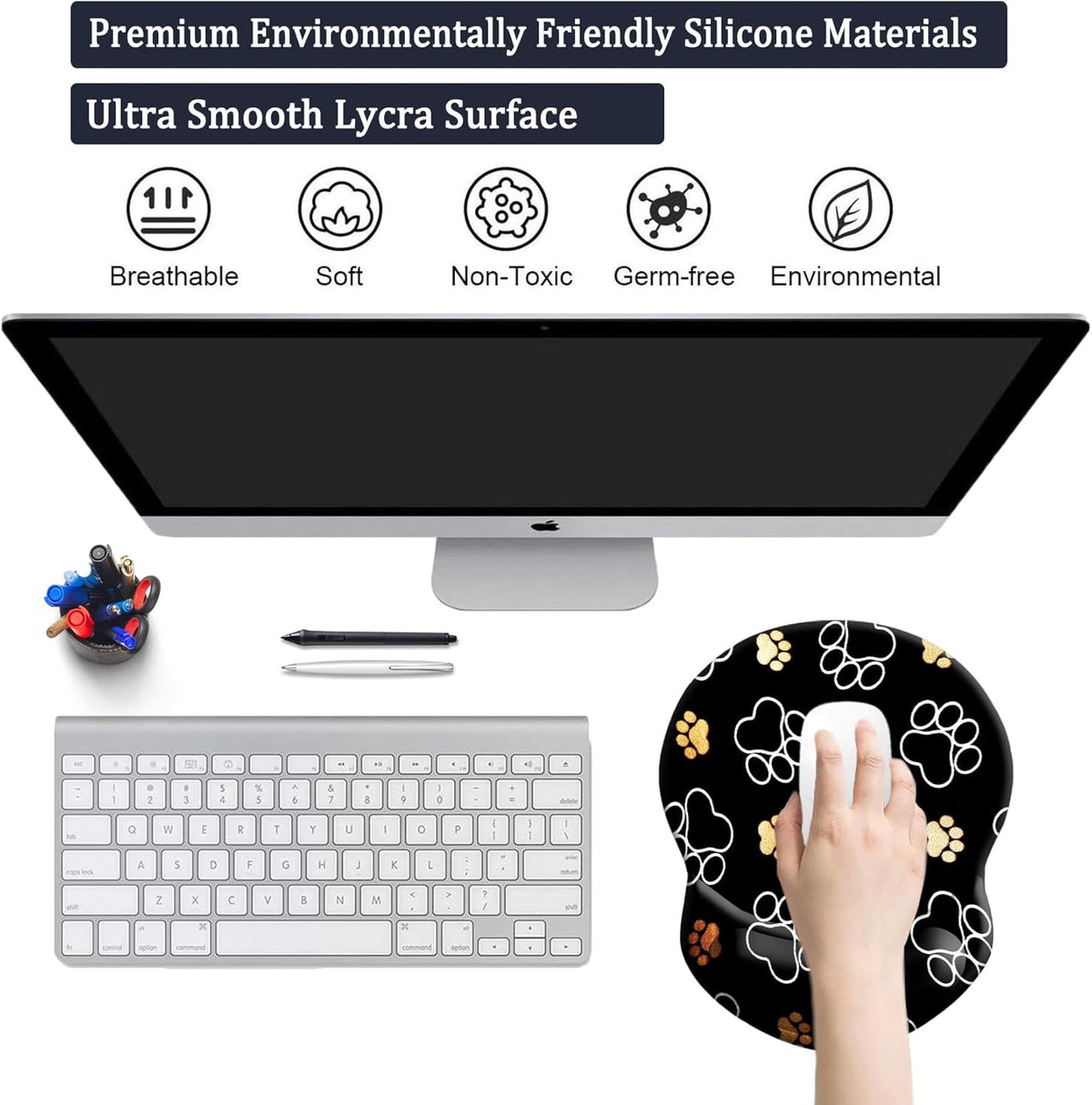 Purilite Select Ergonomic Mouse Pad - PuriLite