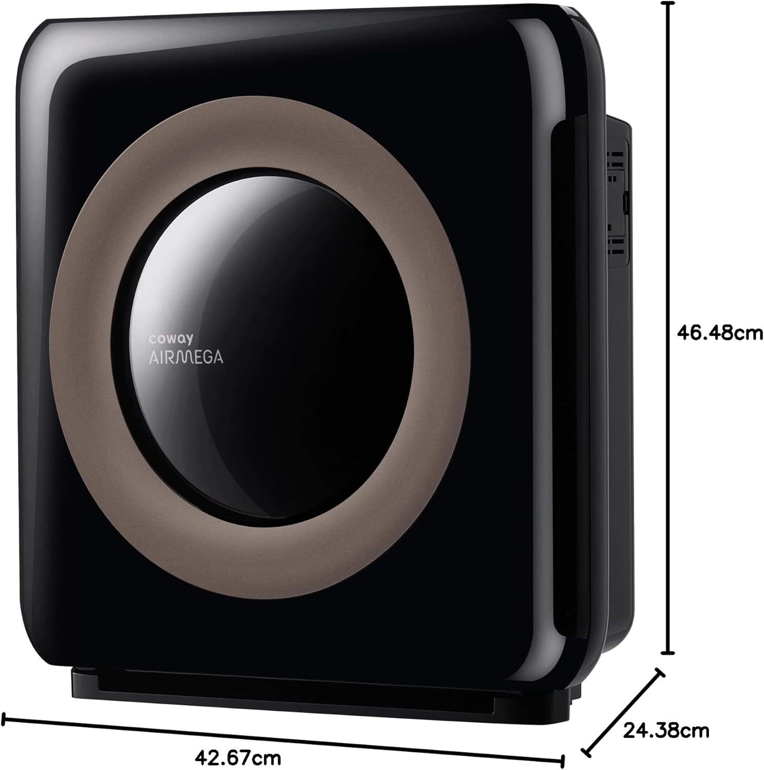 Coway Airmega AP-1512HH True HEPA Air Purifier with Air Quality Monitoring, Auto Mode, Timer, Filter Indicator, Eco Mode - PuriLite