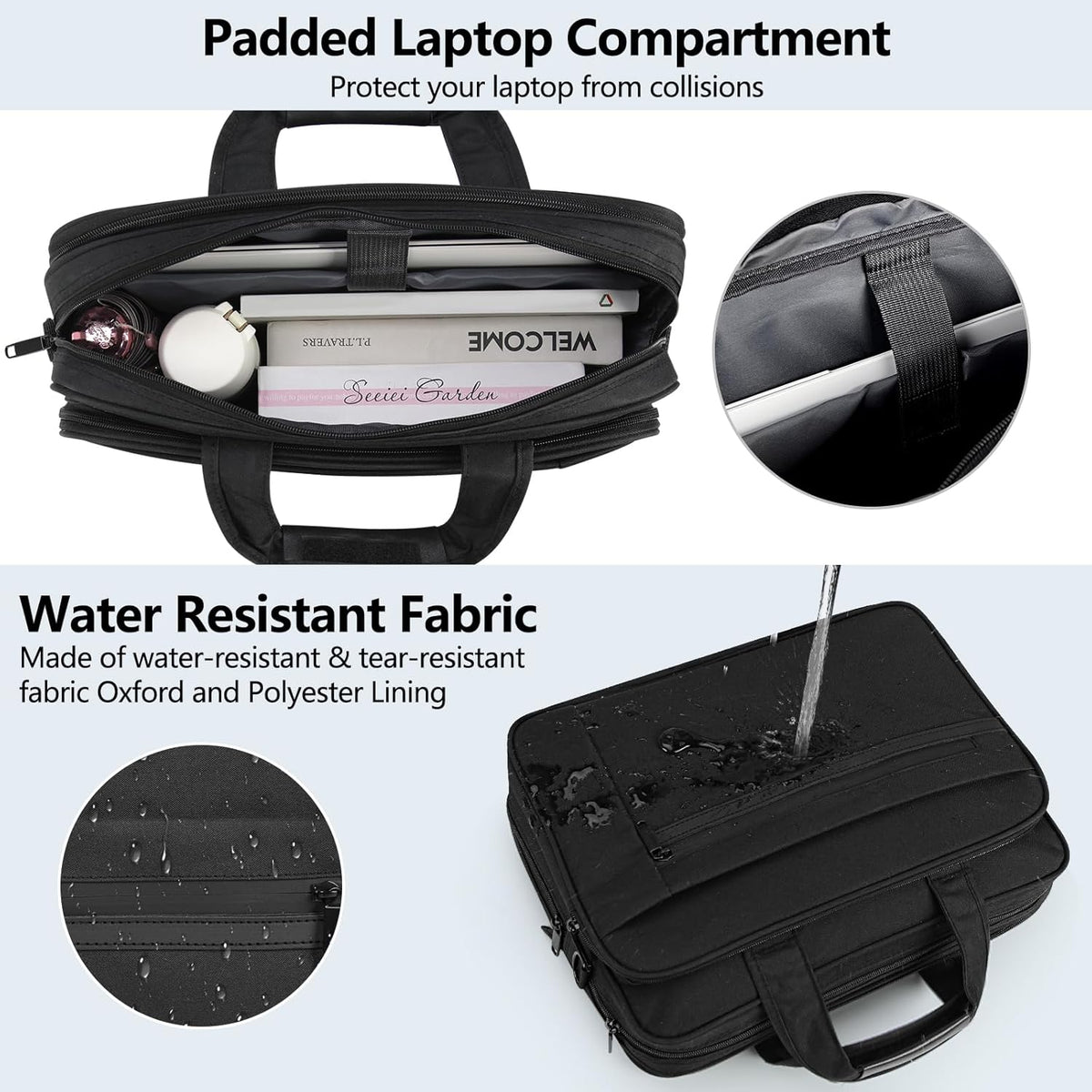 Purilite Select Expandable Laptop Messenger Bag - PuriLite