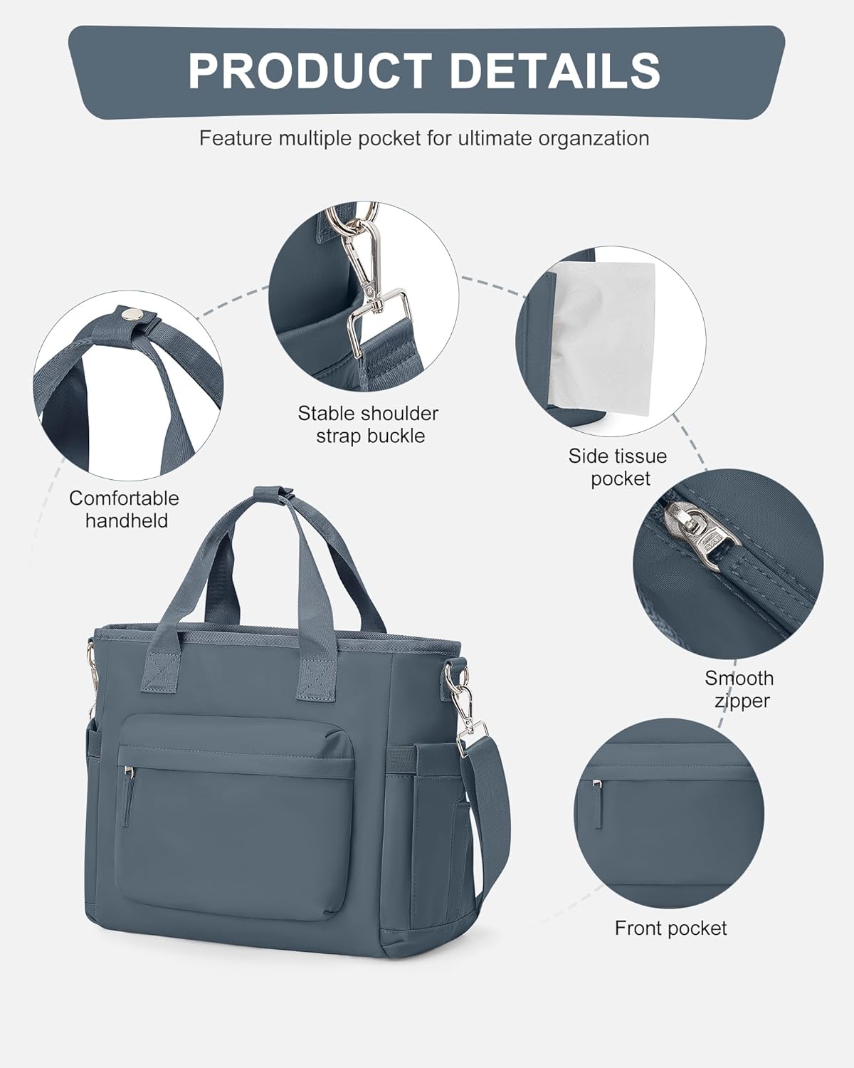 Lunch Bag Insulated Lunch Box Leakproof Lunch Tote Bags for Women Men,Portable Thermal Cooler Bag Lunch Containers with Shoulder Strap for Work, Family, Picnic, School, Outdoor,BBQ C2-Pinkpurple - PuriLite