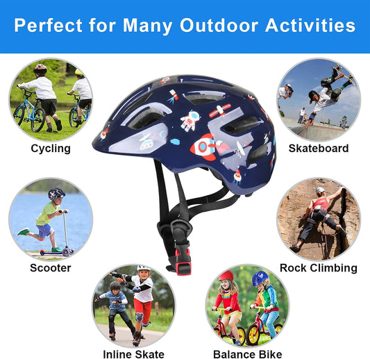 GLAF Baby Bike Helmet Toddler Helmets for 1 Year Old and up Infant Girls Boys Multi Sport Adjustable for Scooter Bicycle Kids Youth Child Skateboard Safety Cycling - PuriLite