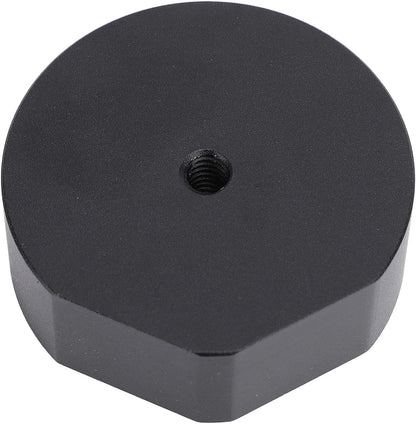 EVGATSAUTO Satellite Antennas Tiv Adapter Robust Aluminum Mount Ideal RV Trailer Exchange (Black) - PuriLite