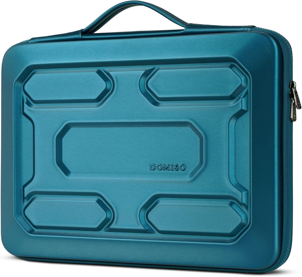 DOMISO 15.6 inch Laptop Sleeve with Handle Protective Shockproof Waterproof EVA Case for 15.6" Yoga 720 IdeaPad 310 320 ThinkPad T570/Legion 5 Gen 6/HP Envy 15/15.6" Notebooks, Dark Blue - PuriLite