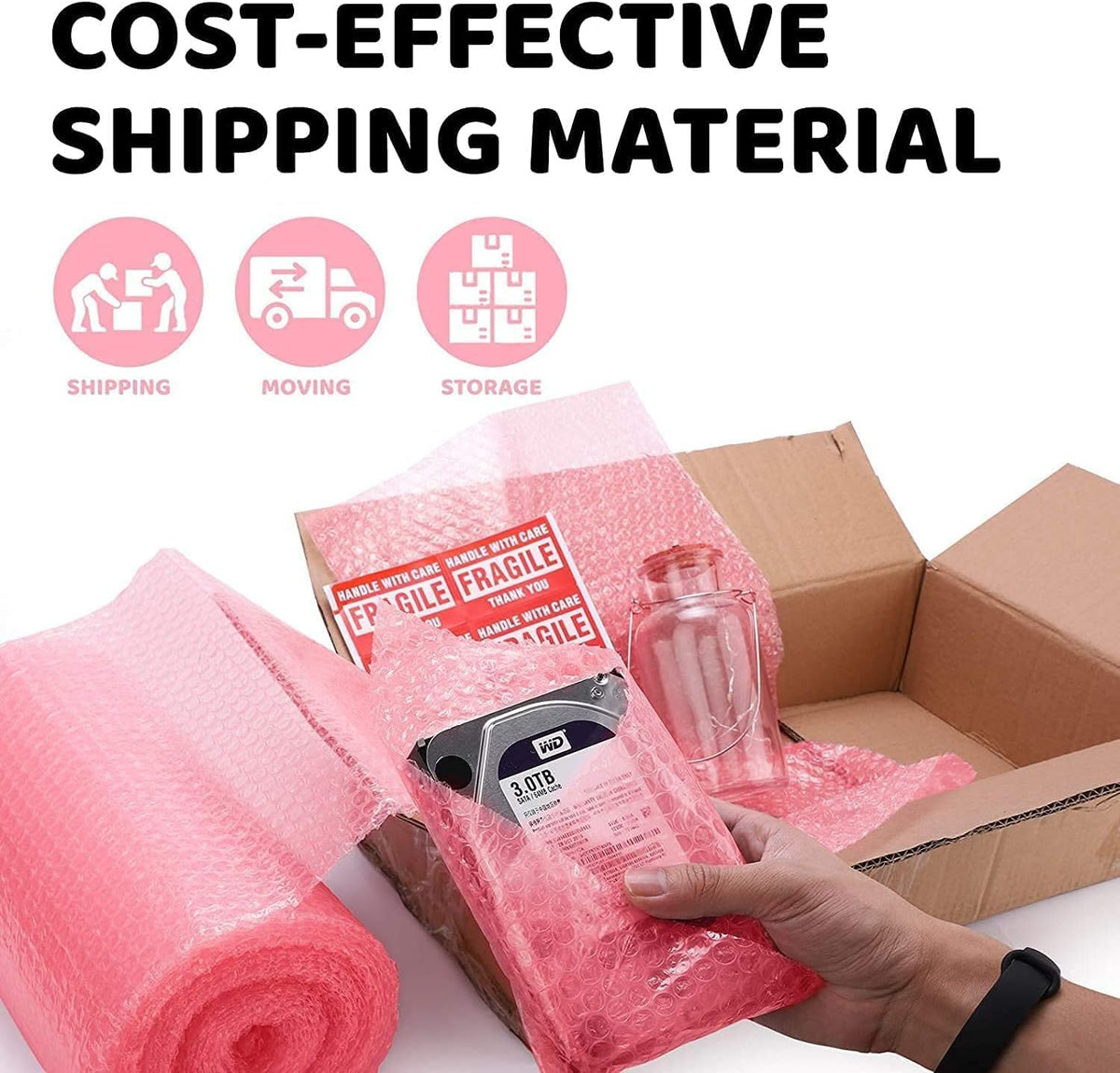 Purilite Select Bubble Cushioning Wrap Rolls - PuriLite