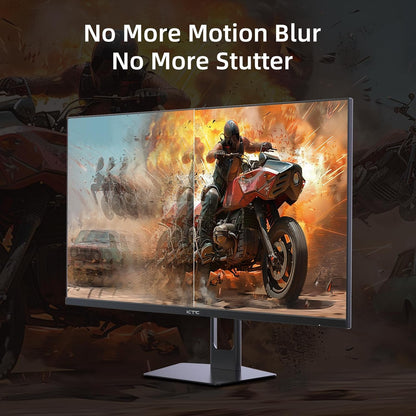 KTC 32 Inch 2K Computer Monitor, IPS 1440p Monitor with Ultra-Thin Bezels, HDR10, Freesync/G-sync, HDMI/DP Ports, Tilt Adjustable, Eyecare, Ideal for Business, Office, and Casual Gaming - PuriLite